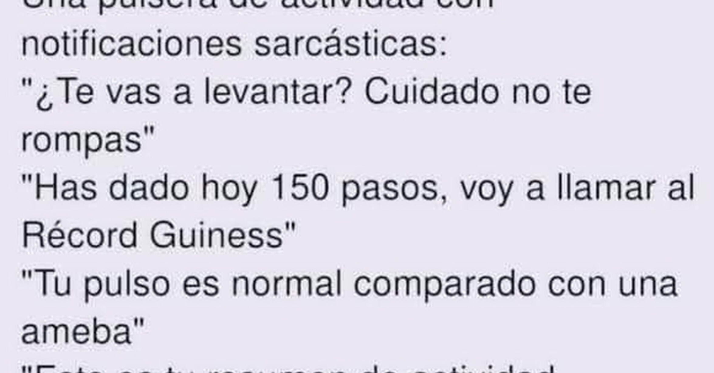 ¡Cuánta razón! / Puede que no sea muy buena idea...
