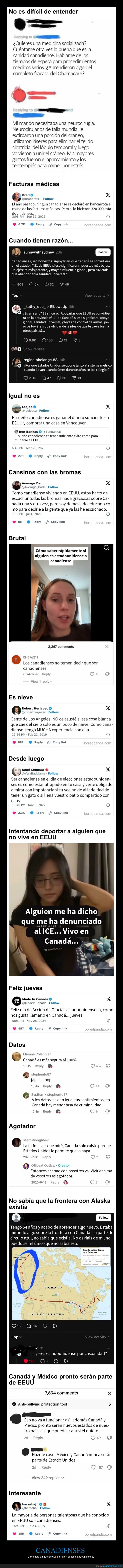 canadienses,reírse,estadounidenses