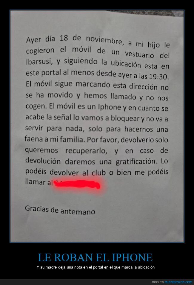 móvil,robo,cartel,portal