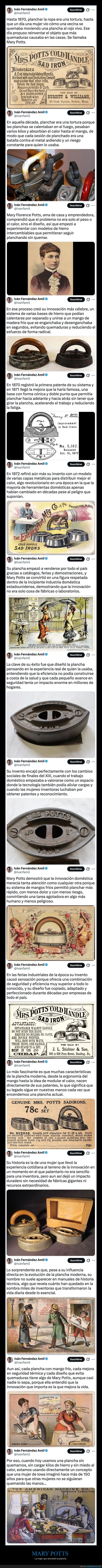 mary potts,plancha