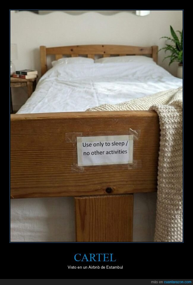 carteles,cama,airbnb,estambul