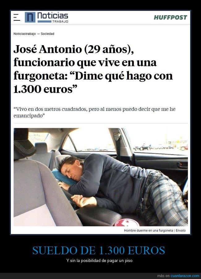 funcionario,furgoneta,sueldo