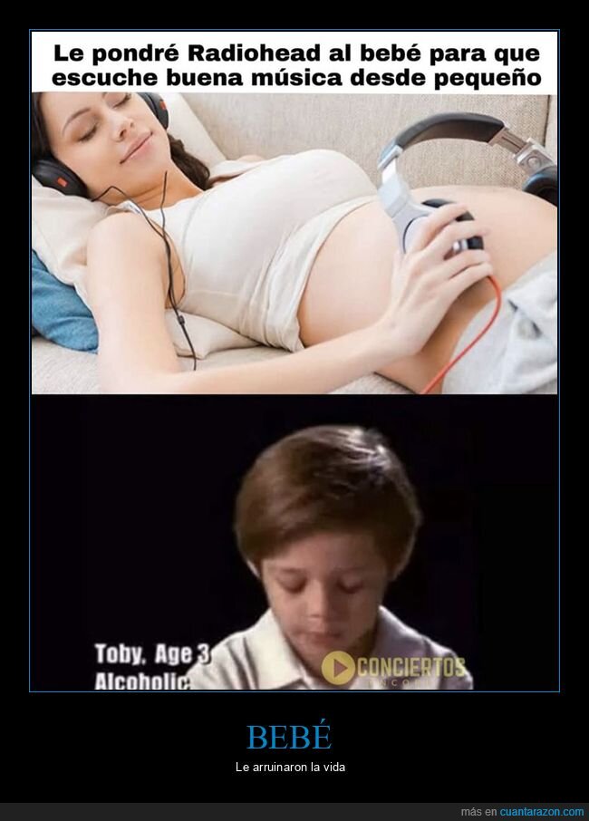 alcohólico,niño,radiohead