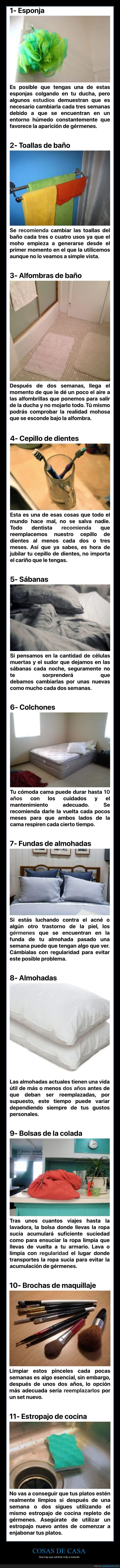 cosas de casa,cambiar