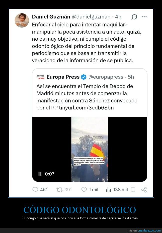 código odontológico,daniel guzmán,fails