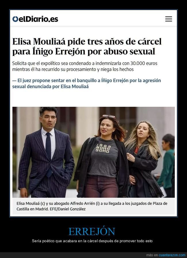 íñigo errejón,elisa mouliáa,cárcel