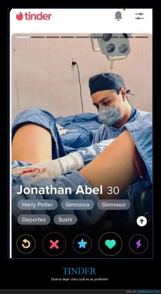 médico,tinder,wtf