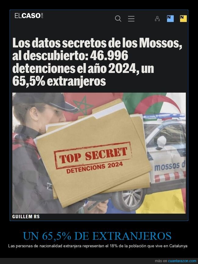 mossos,detenidos,extranjeros