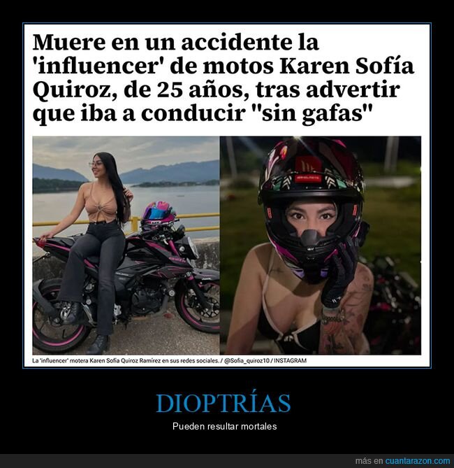 dep,gafas,karen sofía,motos