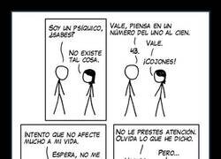 Enlace a Es fácil ligar siendo un psíquico