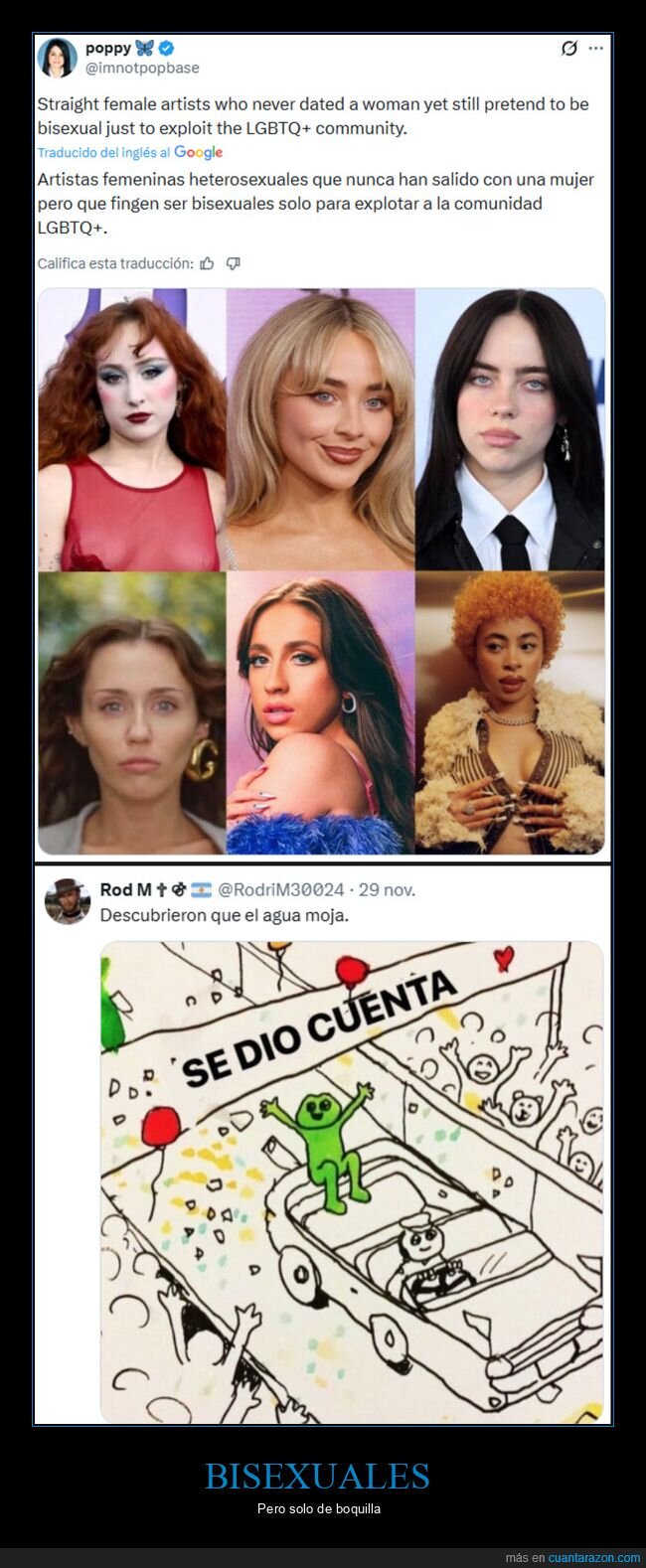 artistas,bisexuales,lgbti