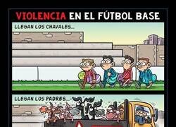 Enlace a Los padres en los partidos infantiles