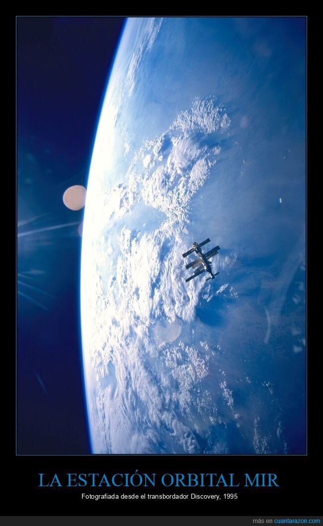estación mir,transbordador,espacio