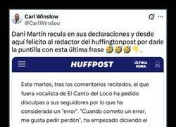 Enlace a La rectificación de Dani Martín