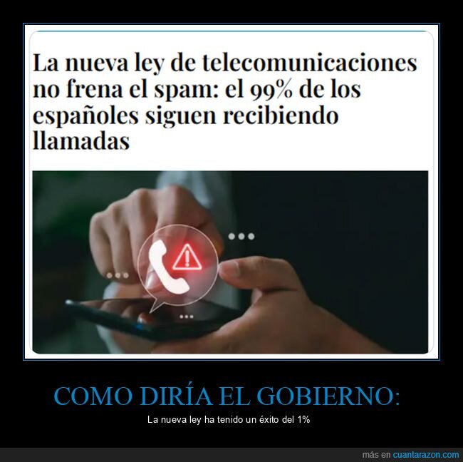 ley,spam telefónico