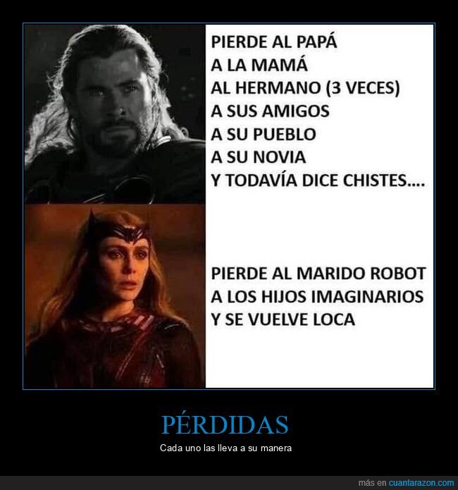 thor,bruja escarlata,perder