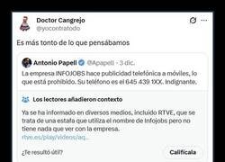 Enlace a No se trata de Infojobs...