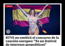 Enlace a España no participará en Eurovisión el próximo año