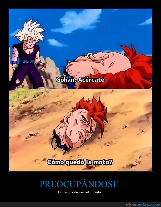 accidente,dragon ball,motos