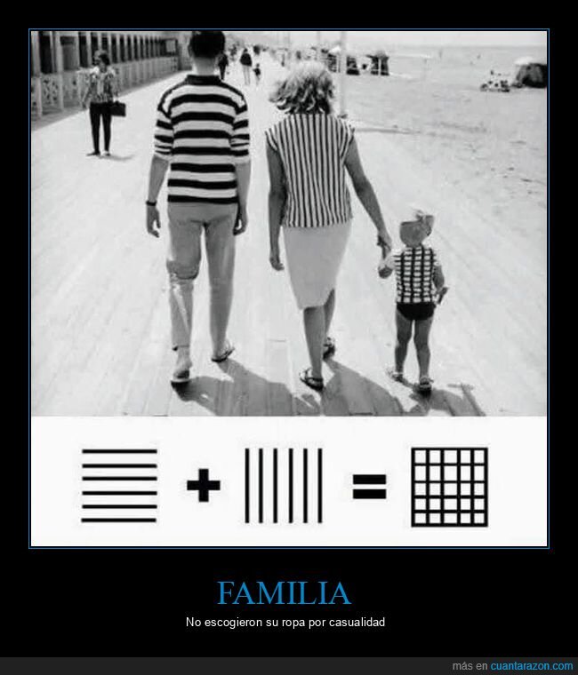 familia,ropa,rayas,cuadros,hijo