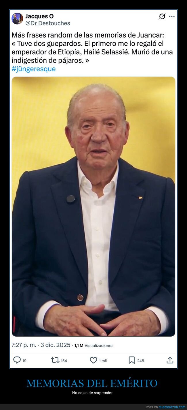 guepardos,juan carlos i,memorias