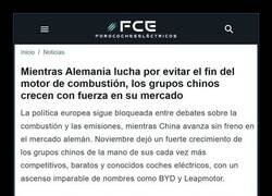 Enlace a Los coches chinos nos comen