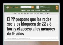 Enlace a Redes sociales con horarios