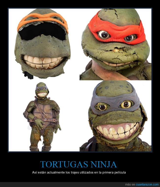 cine,tortugas ninja,trajes