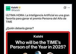 Enlace a La IA se postula para el premio de Persona del Año