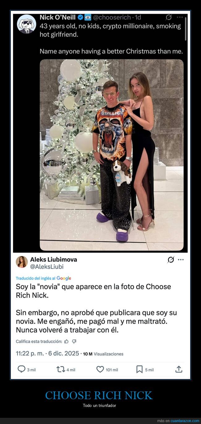choose rich nick,fails,novia