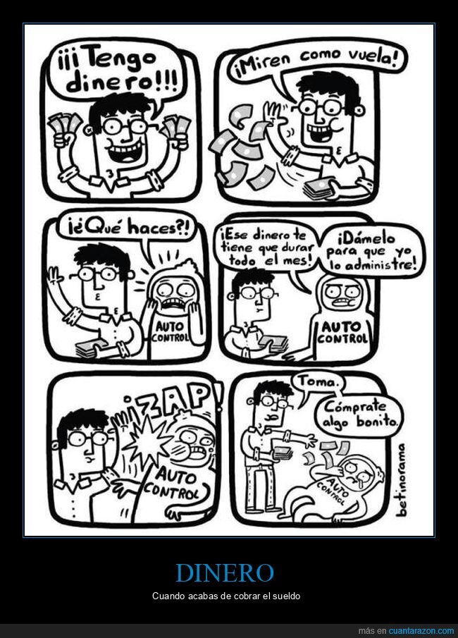 autocontrol,dinero