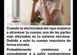 Enlace a Cosas que le ocurren a tu cuerpo cuando te cae un rayo encima
