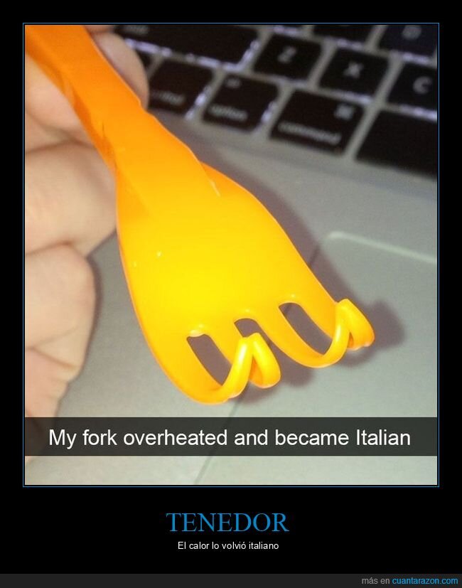 tenedor,italiano