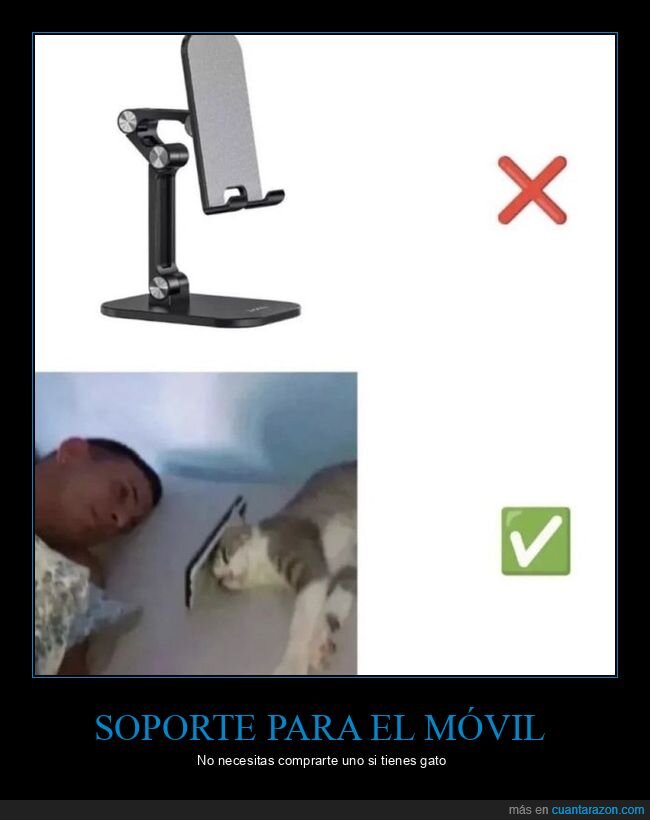 soporte,móvil,gato