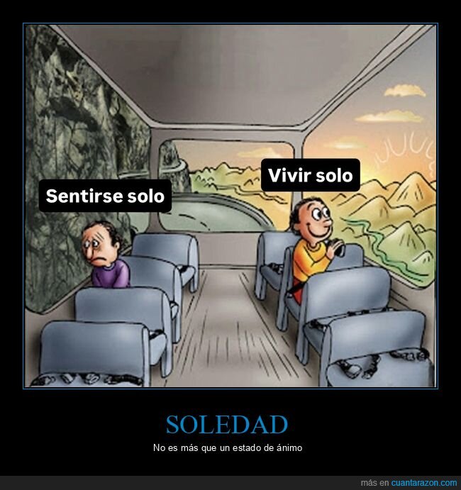 sentirse,solo,vivir