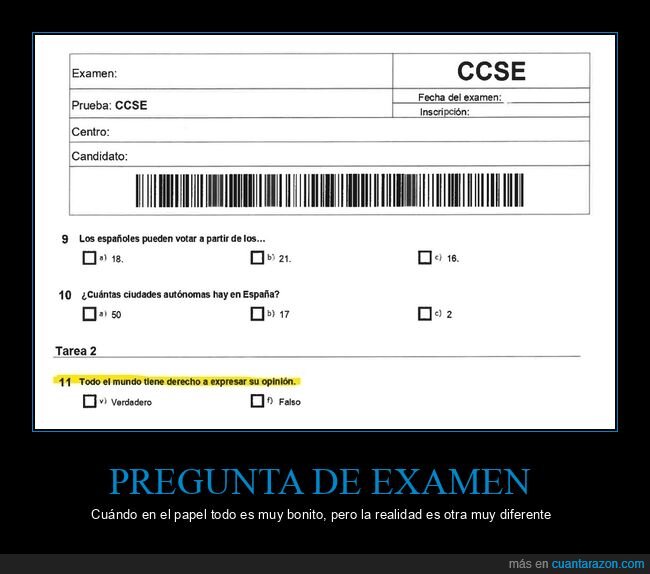 examen,nacionalidad,derecho,expresar,opinión