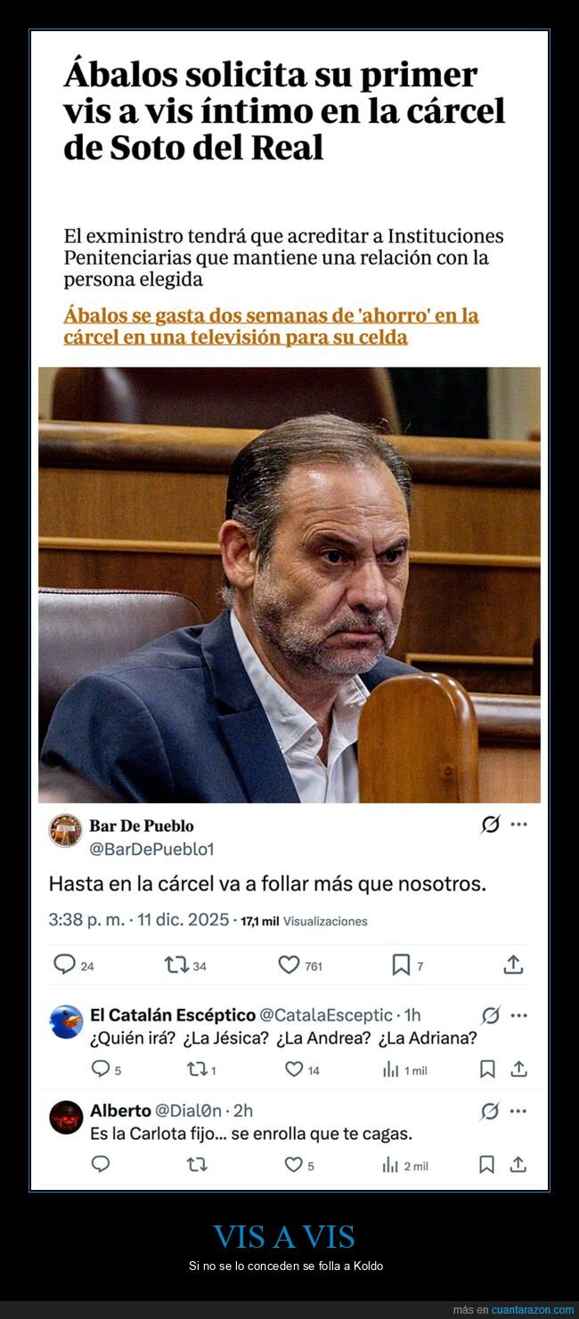 ábalos,cárcel,vis a vis