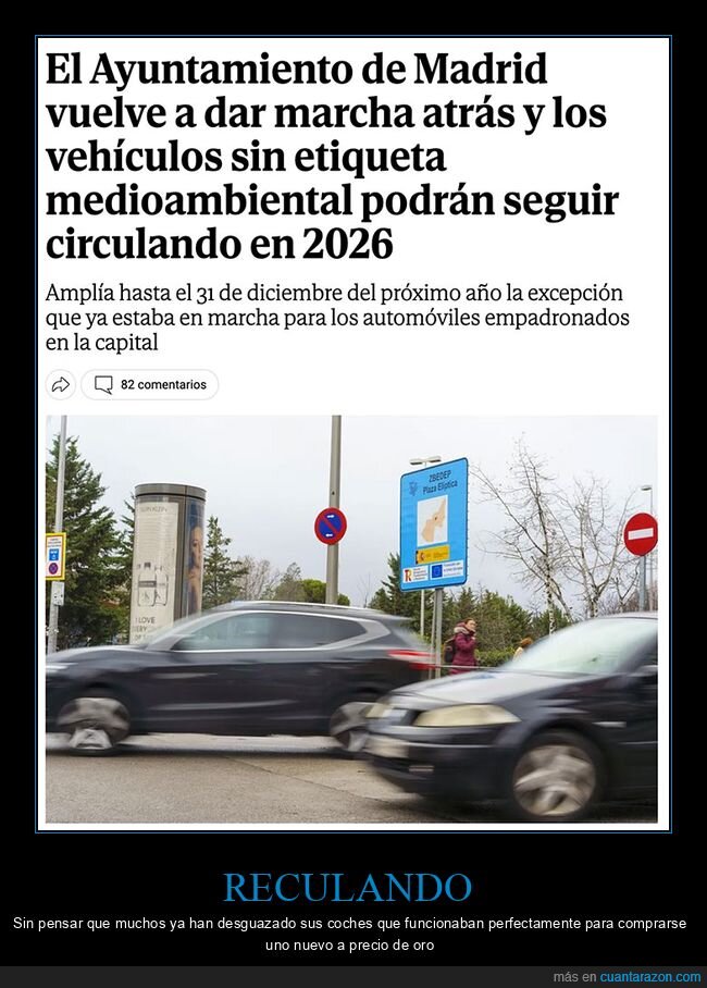 ayuntamiento,coches,etiqueta medioambiental,madrid