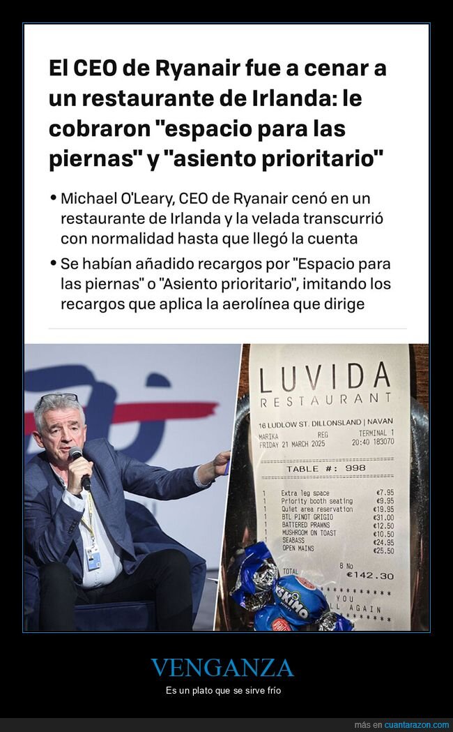 ceo,cuenta,restaurante,ryanair