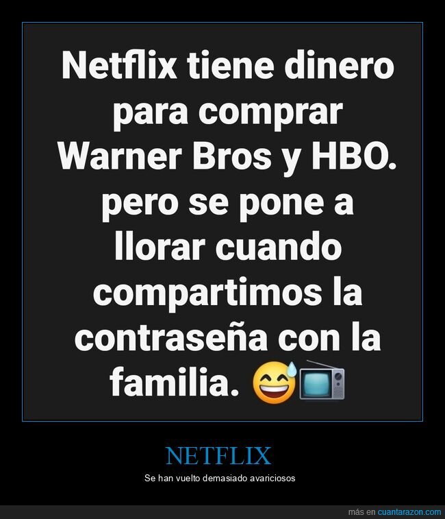 netflix,comprar,watner,compartir,contraseña