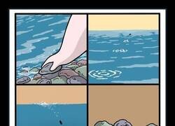 Enlace a Lo que nunca pensamos cuando lanzamos una piedra al agua