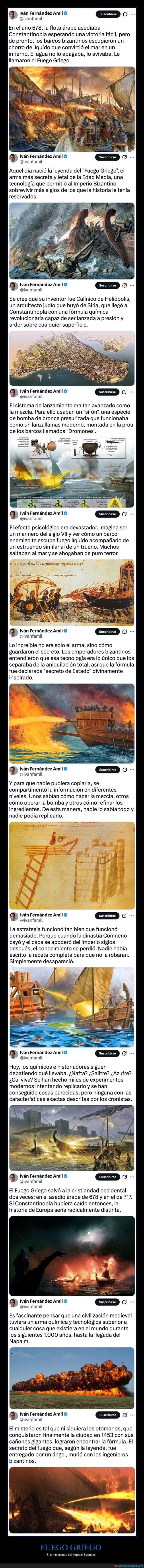 fuego griego,imperio bizantino