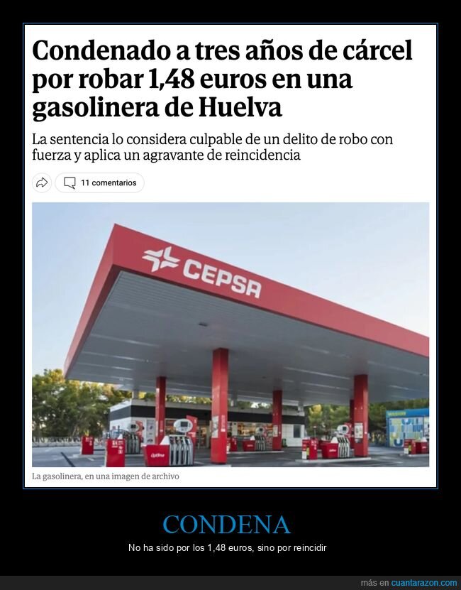 condena,c&aacute;rcel,robo,gasolinera