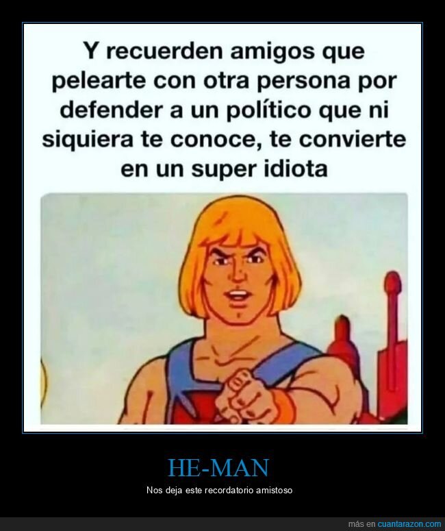 pelearse,defender,pol&iacute;ticos