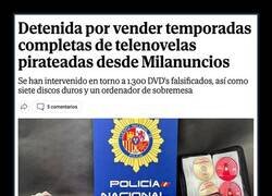 Enlace a Operación policial contra la piratería