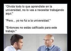 Enlace a Trabajo con requisitos