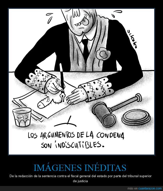 condena,argumentos,fiscal general