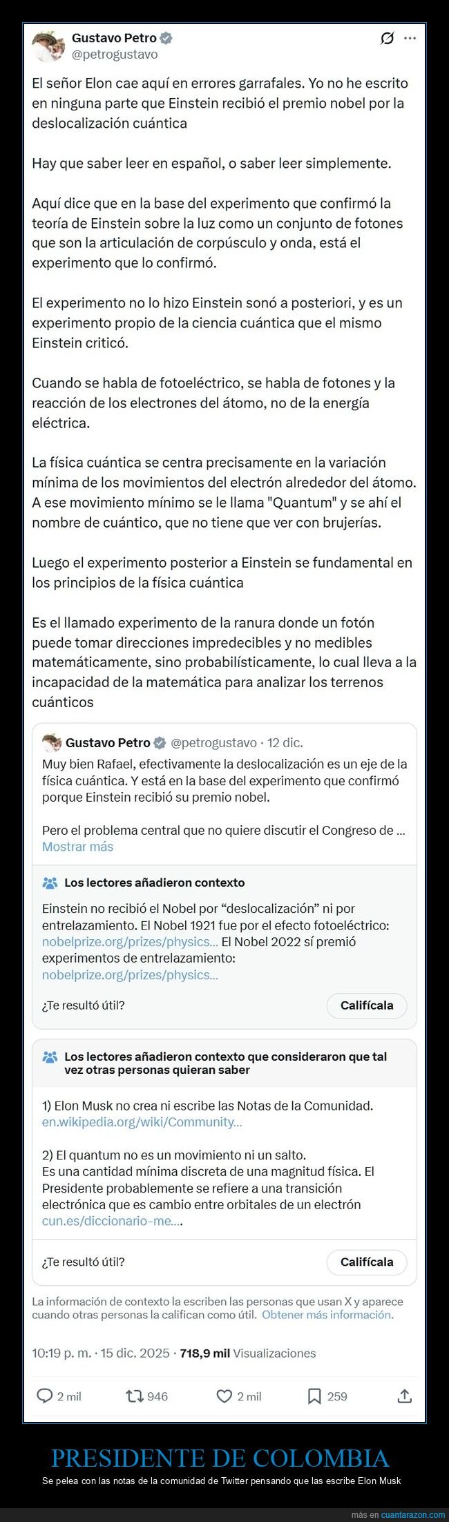 gustavo petro,notas de la comunidad,elon musk,twitter