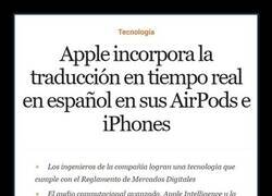 Enlace a Auriculares con traducción automática