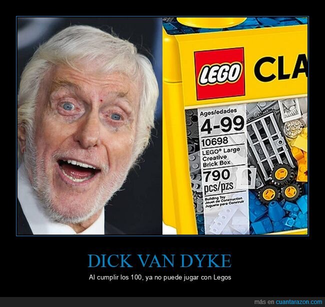 100 a&ntilde;os,dick van dyke,lego